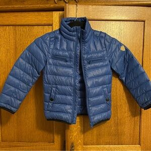 Diesel Kids Royal Blue Puffer Jacket. Boys size XS
